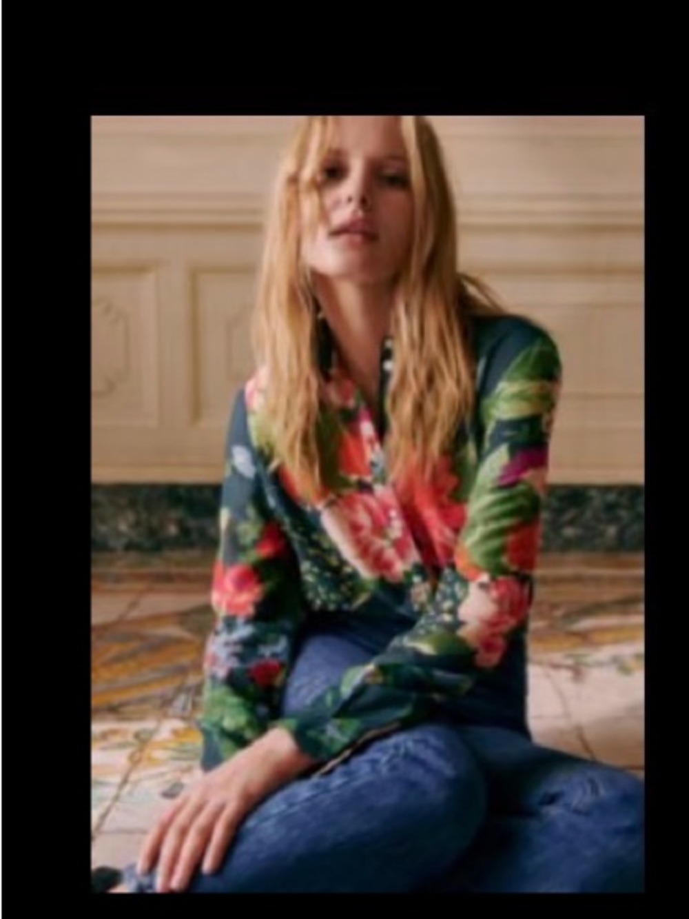Sézane Pierro Shirt- Trianon print